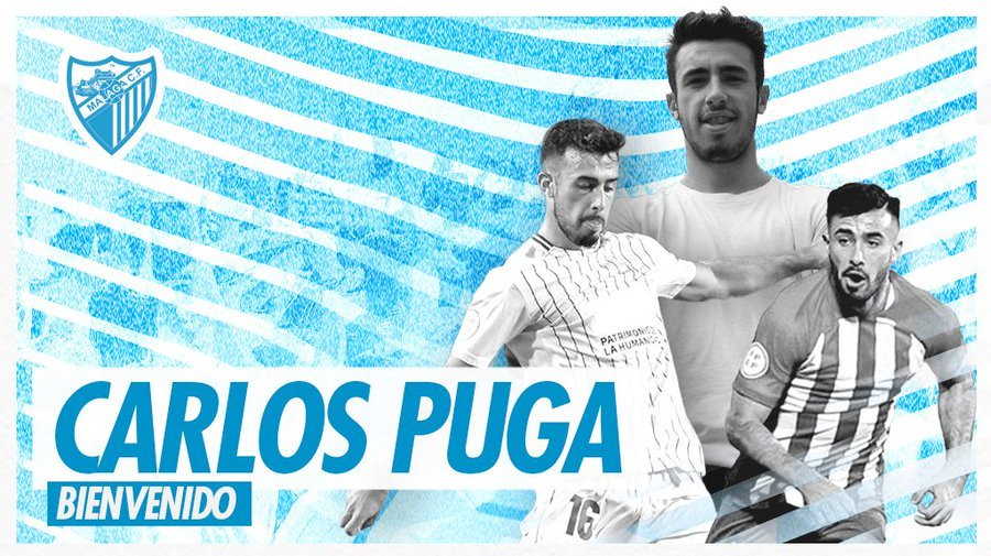 Carlos Puga, nuevo jugador del Málaga
