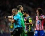 Penalti en contra del Atletico de Madrid que se hizo realidad tran una larga revision del VAR