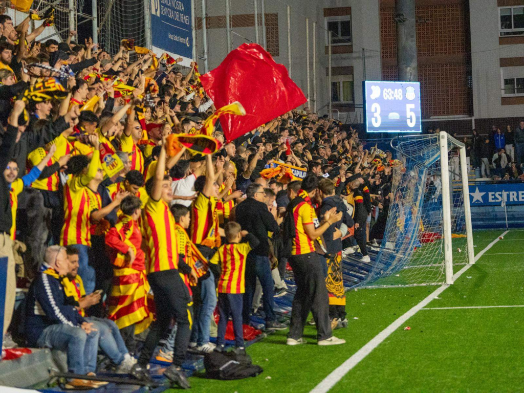 Afición Europa vs Sant Andreu