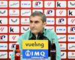 Ernesto Valverde en rueda de prensa / Fuente: Athletic Club