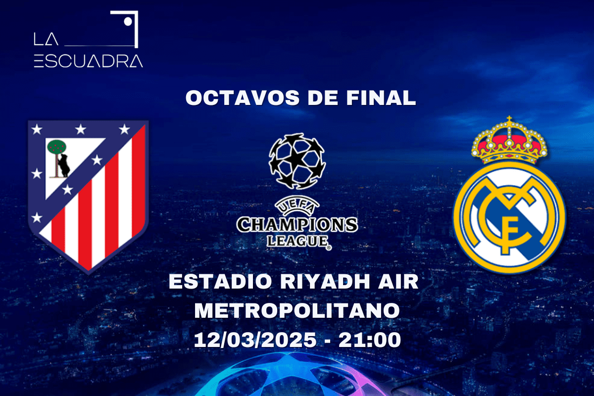 Previa del Atlético de Madrid vs Real Madrid de la vuelta de octavos de final de la Champions League