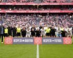 Real Madrid y Athletic Club posando antes del partido,