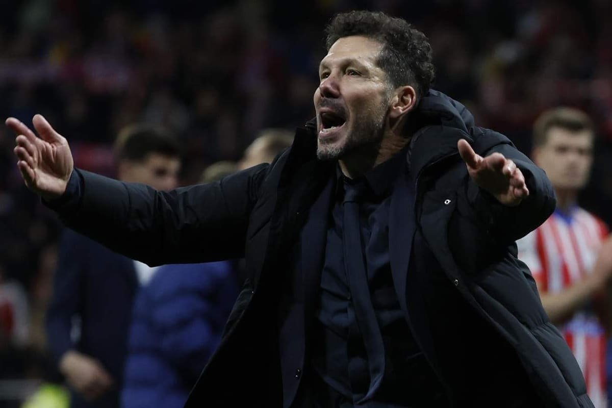 El Cholo después de caer ante el Real Madrid