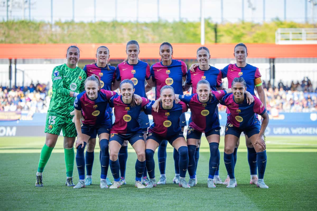 Alineación del FC Barcelona vs Chelsea.