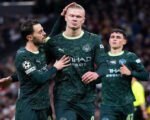 Haaland en el Real Madrid 1-2 Manchester City