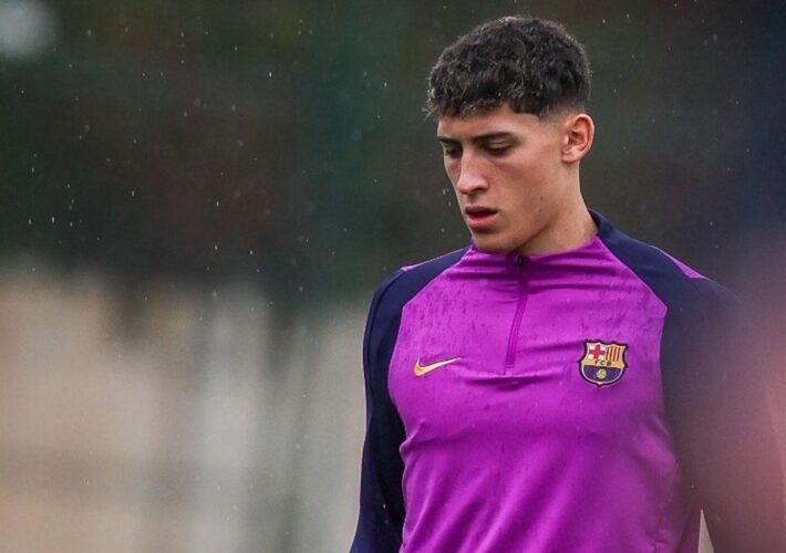 Patricio Pacífico entra en dinámica con el primer equipo del Barça