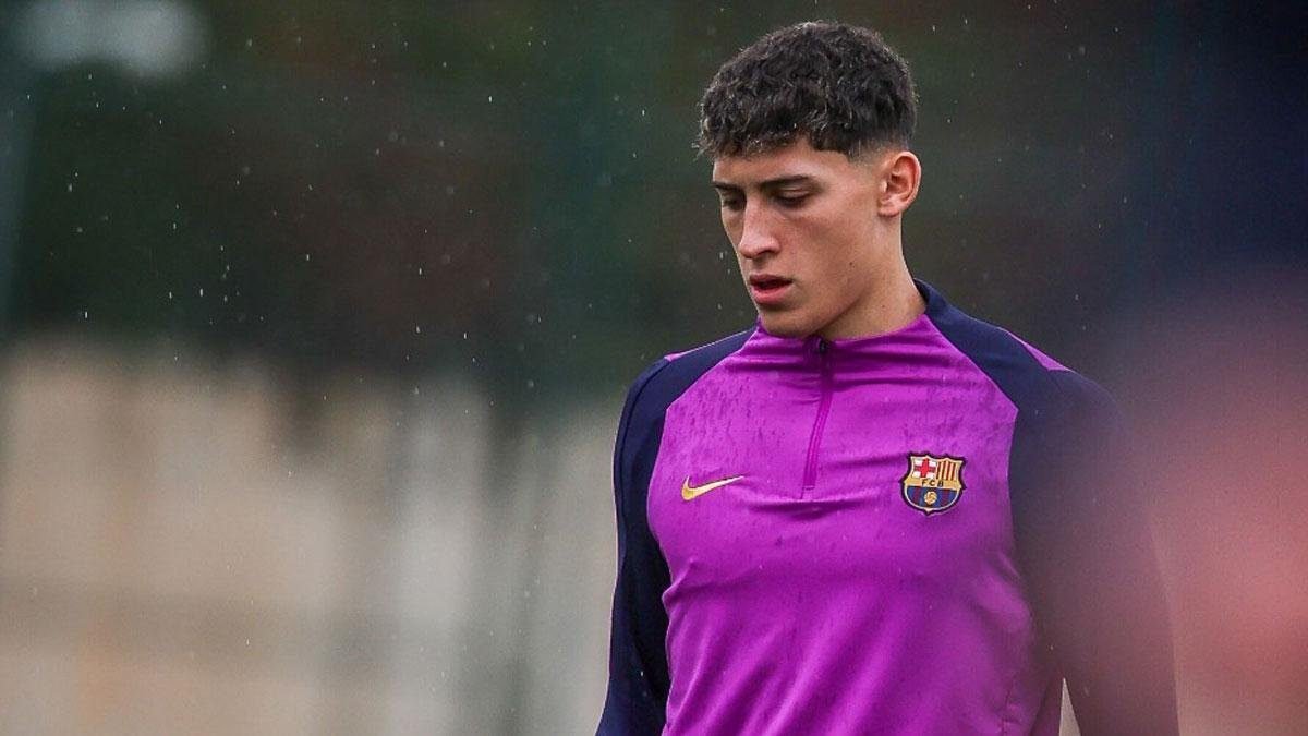 Patricio Pacífico entra en dinámica con el primer equipo del Barça