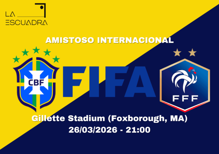 PREVIA | Brasil – Francia: un examen de jerarquía camino al Mundial en EE.UU.