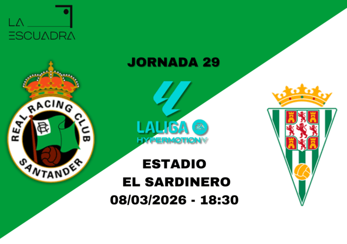 Previa | Racing de Santander – Córdoba CF: Duelo verdiblanco en El Sardinero
